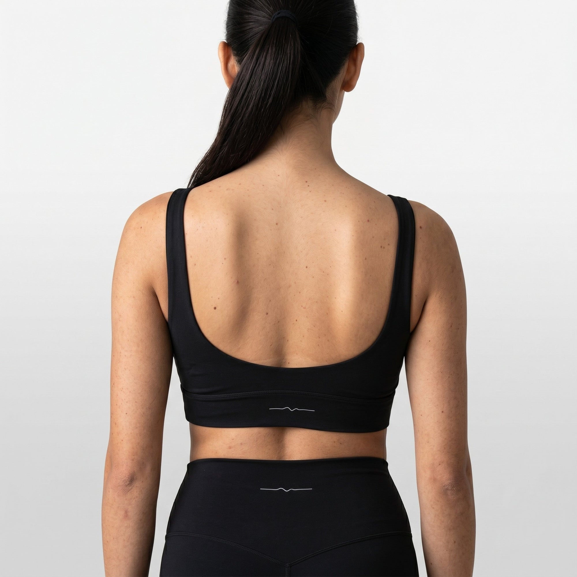 NASHIRA — Brassière de Sport — Noir — Galaya Paris
