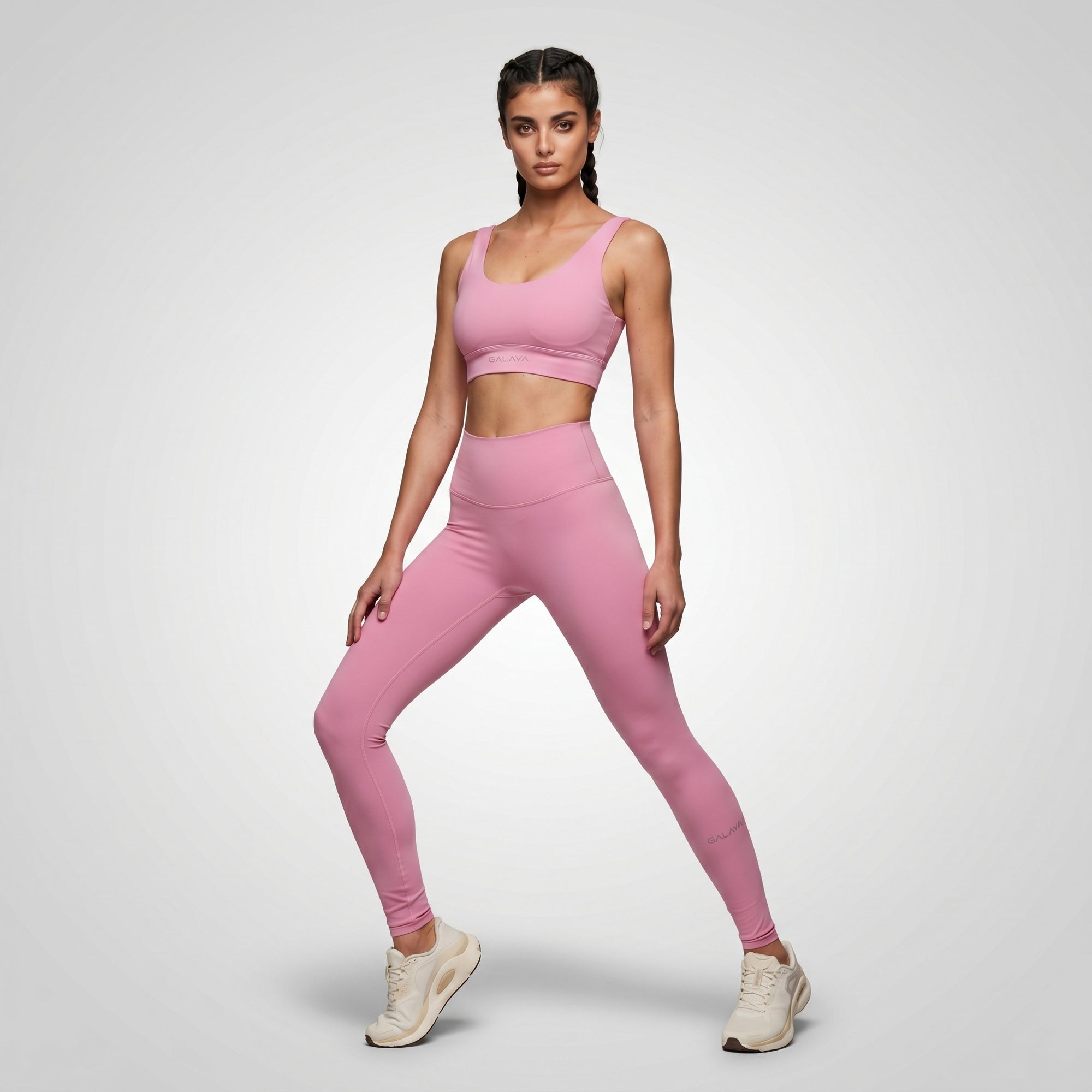 NASHIRA — Brassière de Sport — Rose — Galaya Paris