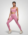 NASHIRA — Brassière de Sport — Rose — Galaya Paris
