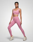 Ensemble sport femme Harmonie – Brassière + Legging – Yoga & Pilates – Galaya