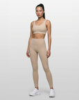 NASHIRA — Brassière de Sport — Sable — Galaya Paris