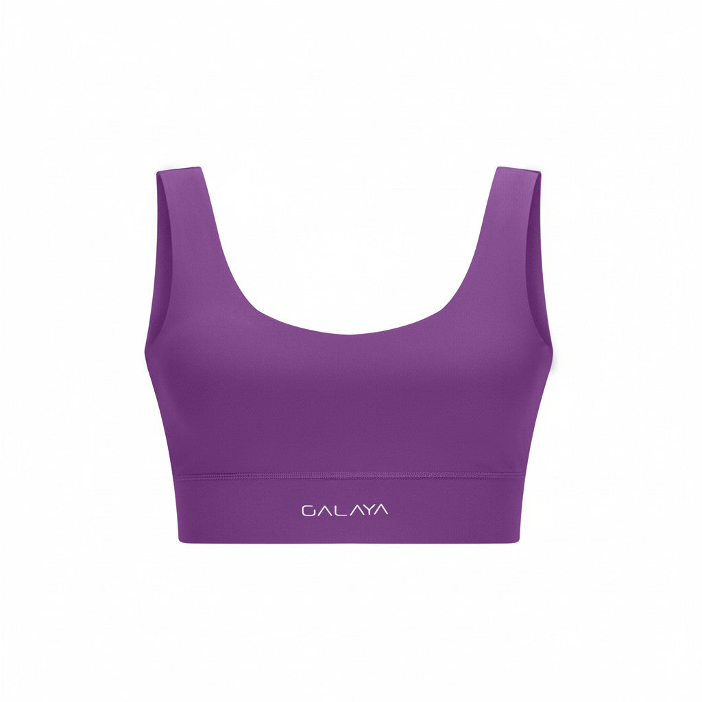 NASHIRA — Brassière de Sport — Violet — Galaya Paris