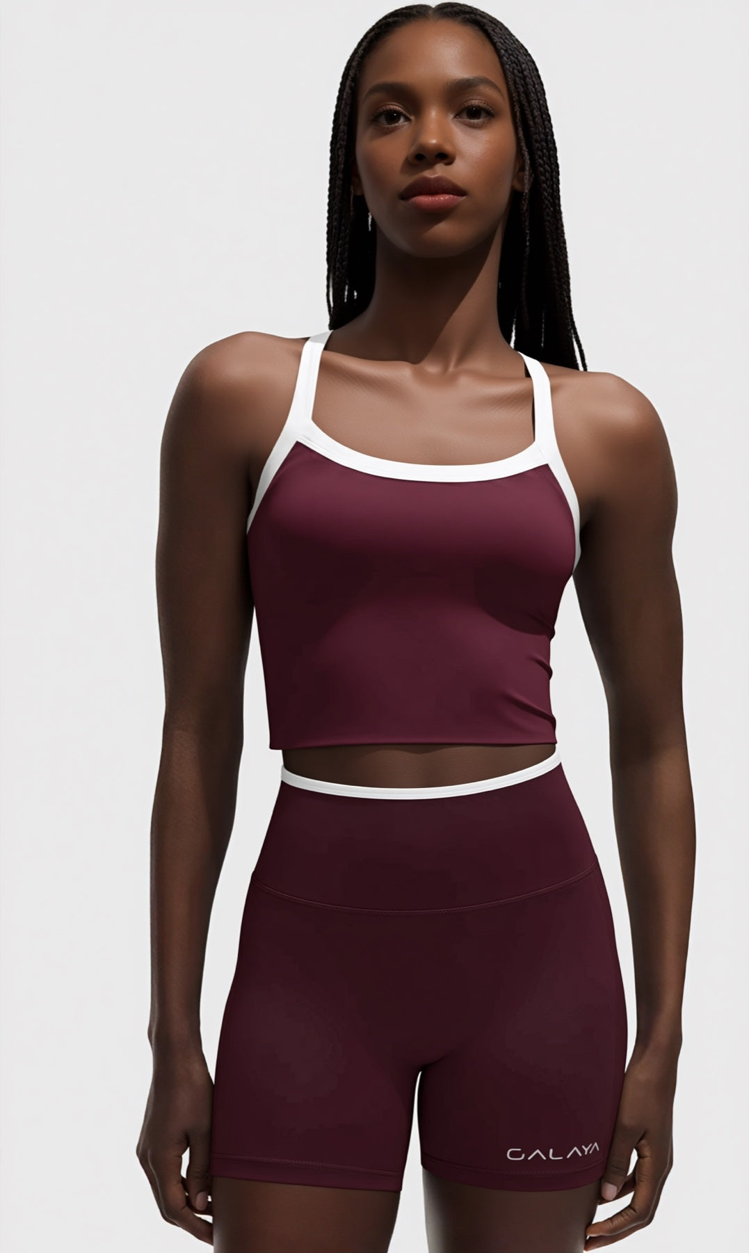 SET POLLUX — BRASSIÈRE + SHORT ASSORTIS — Rouge