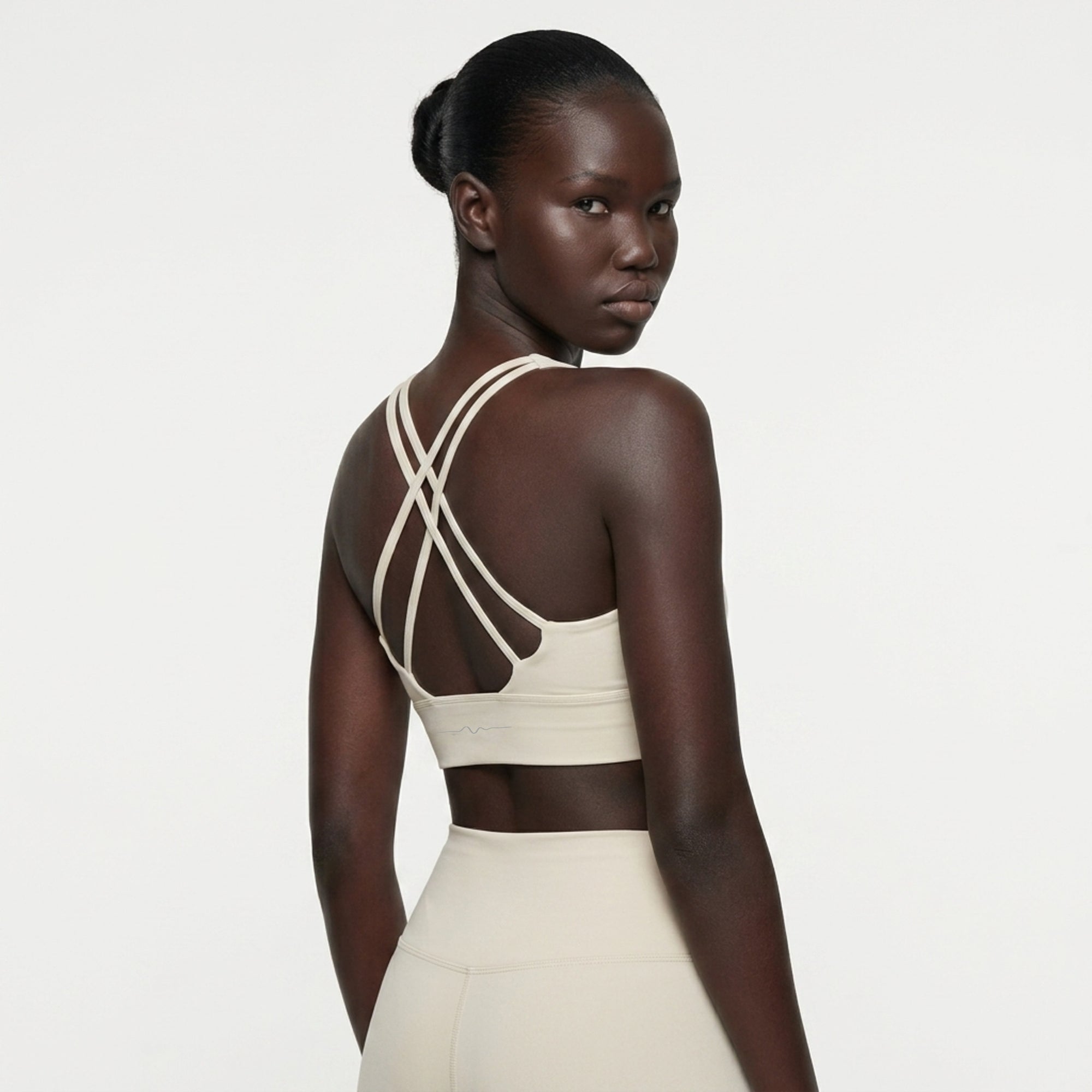SIRIUS — Brassière de Sport — Beige — Galaya Paris