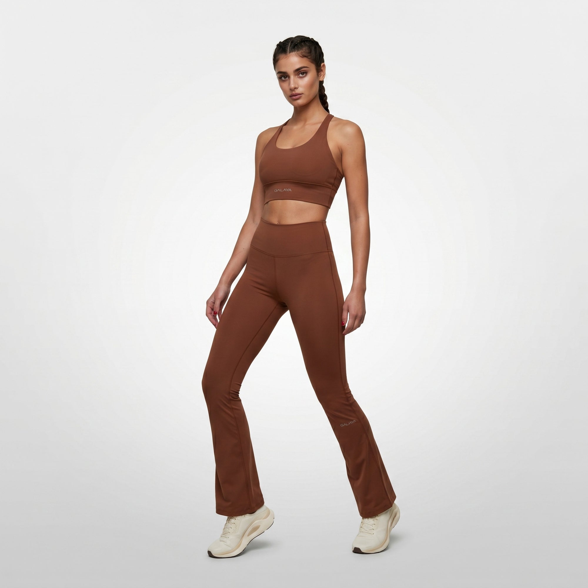 SIRIUS — Brassière de Sport — Marron — Galaya Paris