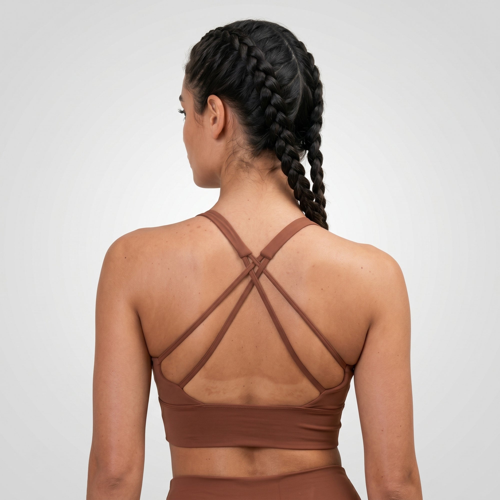SIRIUS — Brassière de Sport — Marron — Galaya Paris