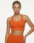 SIRIUS — Brassière de Sport — Orange — Galaya Paris