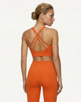 SIRIUS — Brassière de Sport — Orange — Galaya Paris