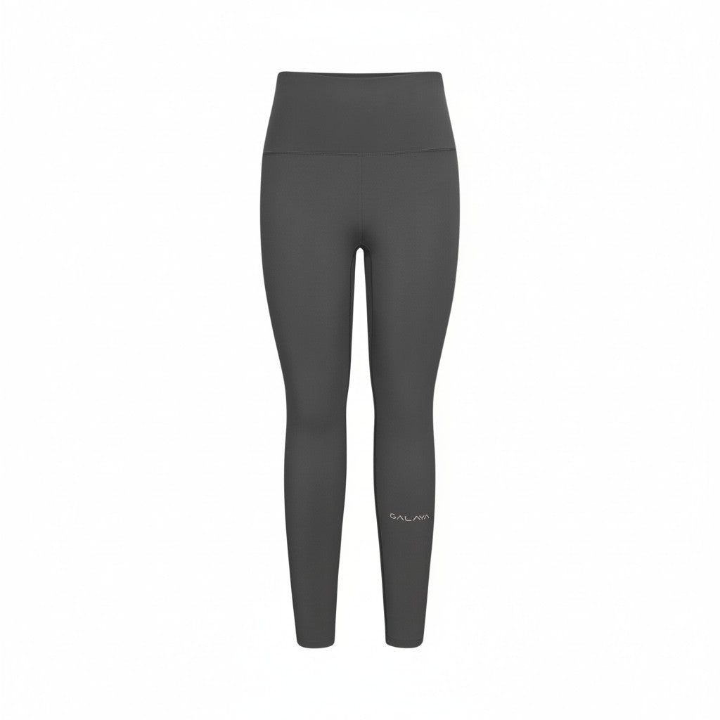 ZANIA — Legging 7/8 Taille Haute — Gris — Galaya Paris