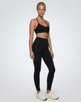 Ensemble sport femme Zania 3 pièces – Top Tara + Brassière Atria + Legging 7/8 – Galaya