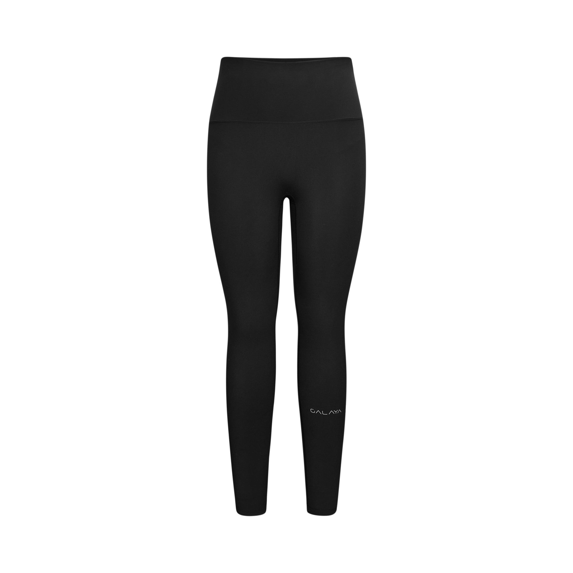 ZANIA — Legging 7/8 Taille Haute — Noir — Galaya Paris